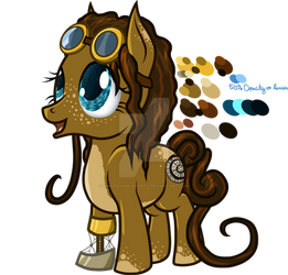 Steampunk filly - CLOSED