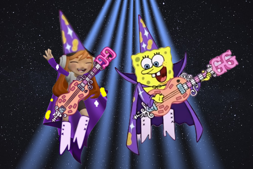 SpongeBob x Meggy - WE ARE GOOFY GOOBERS ROCK!!! by DuchessSponge5000