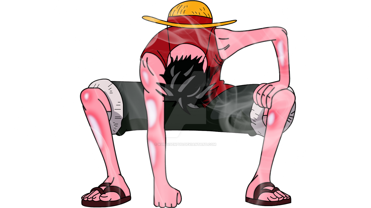 Luffy 2nd Gear - One Piece Luffy Gear Second PNG Transparent With