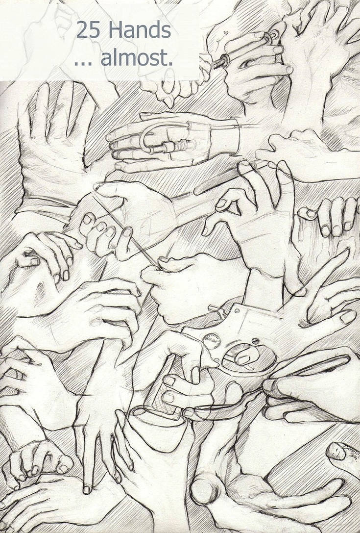 25 Hands by Ermelin