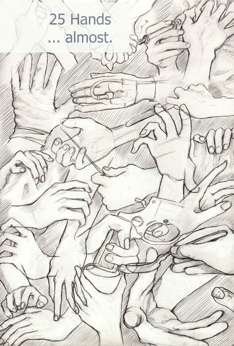 25 Hands by Ermelin