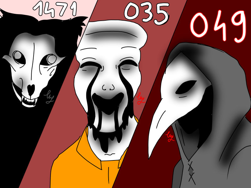 SCP 1471 , 035 , 049 by me CM by CreepyMakara on DeviantArt