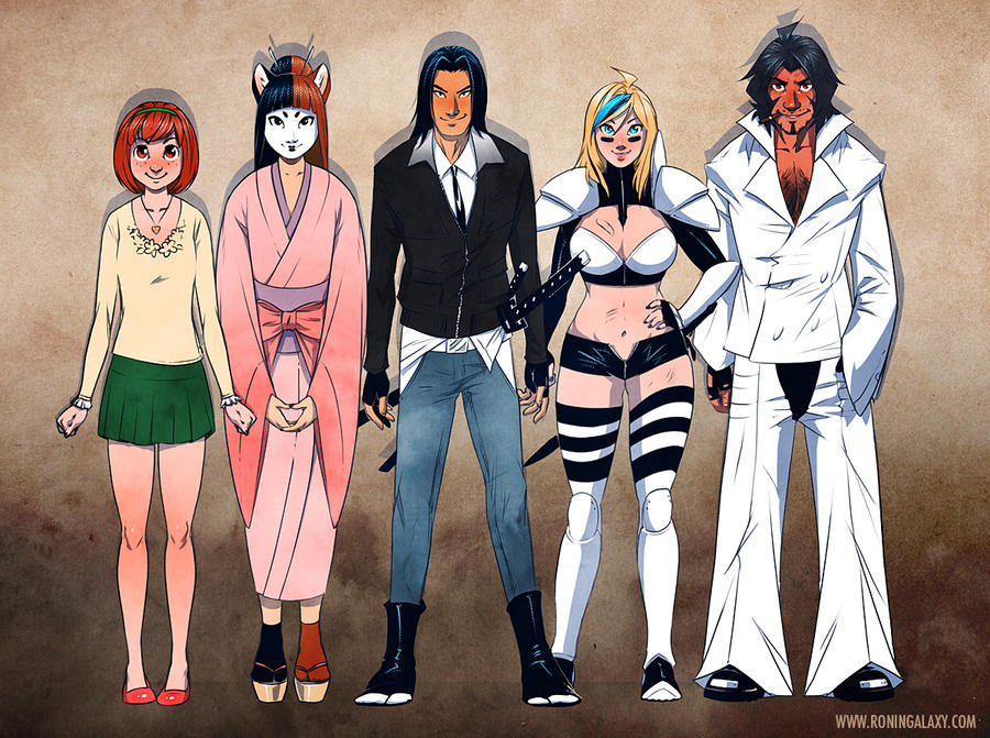 Ronin Galaxy Cast Lineup By Nyan Nyan Nyo On Deviantart Ronin Galaxy Cast Lineup By Nyan Nyan Nyo On Deviantart