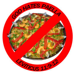 God hates paella ... seriously