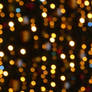 Christmas lights bokeh.