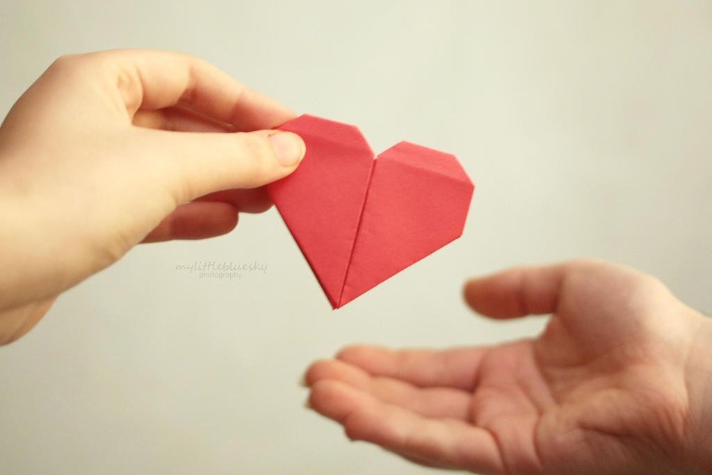 I give you my heart.