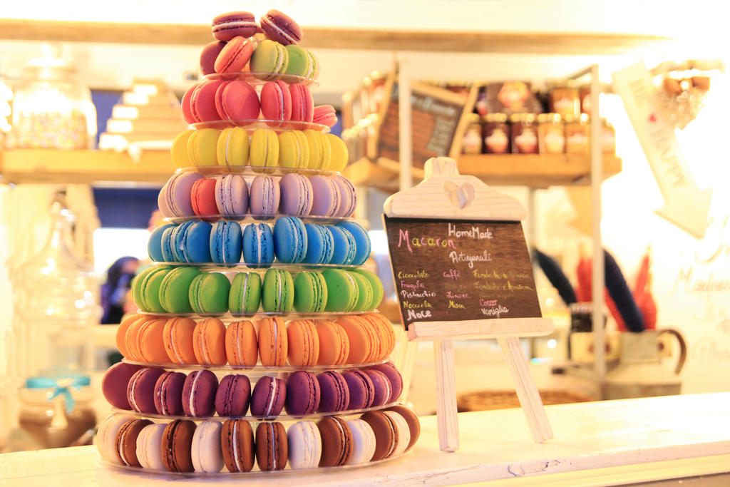 Macaron mountain.