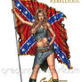 REBELLIOUS Sexy southern pinup greg andrews artist