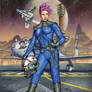 Captain Genesis Sexy Fanasy Scifi Anime Steampunk