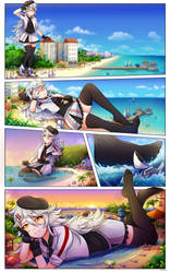 1-Page Comic: Gepard M1's Beach Resort