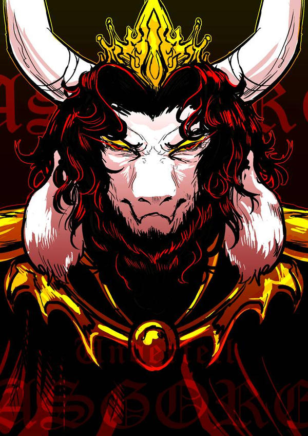 Asgor Mask asgore by DemonRider21 on DeviantArt