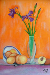 Orange still life