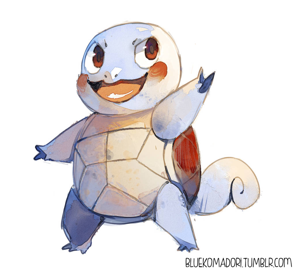 Squirtle by bluekomadori