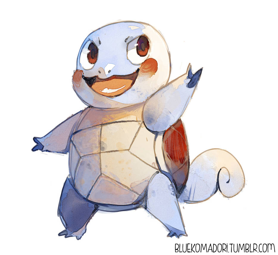 Squirtle by bluekomadori