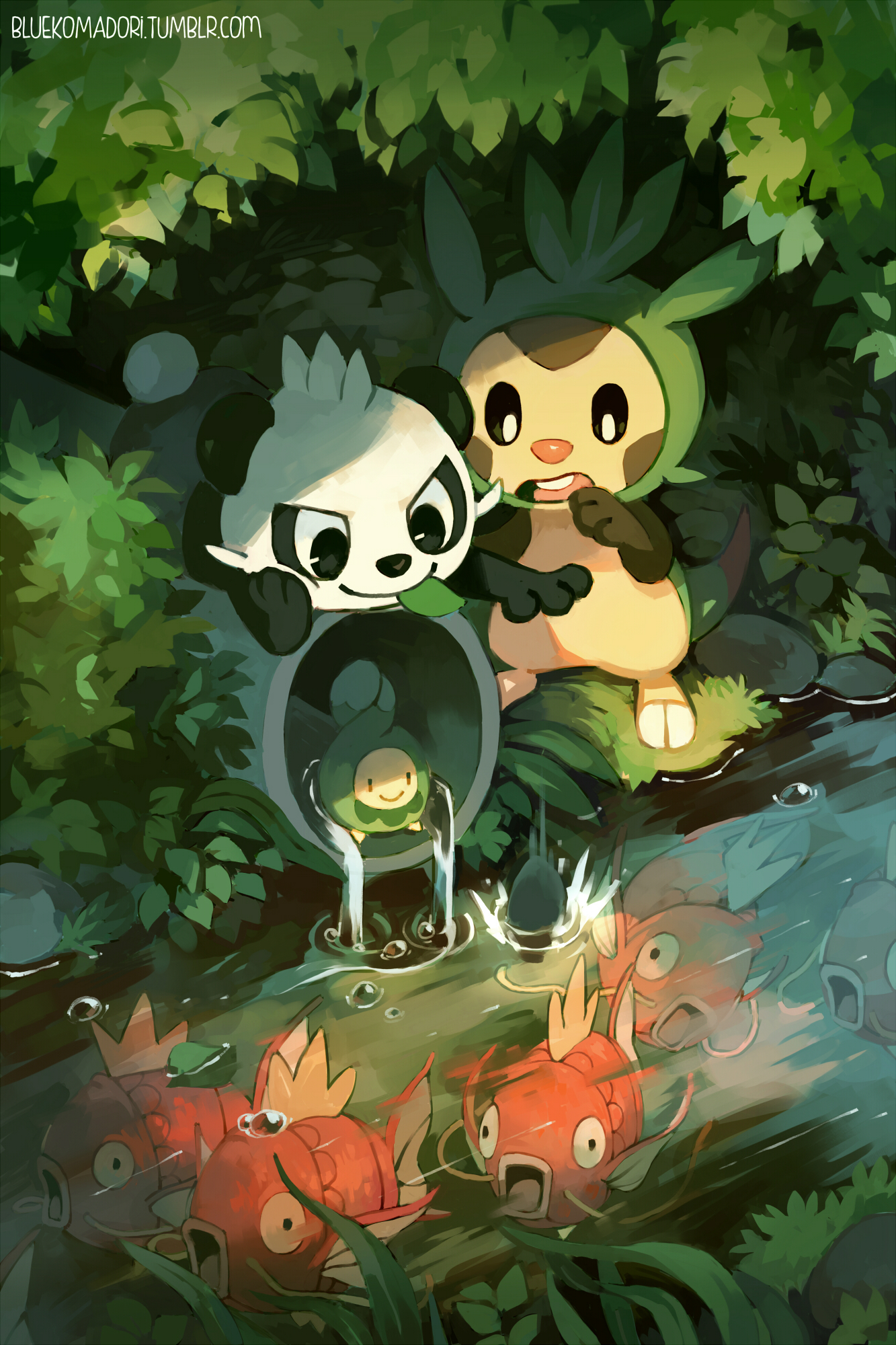 Pancham and Chespin