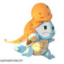 Charmander and Squirtle