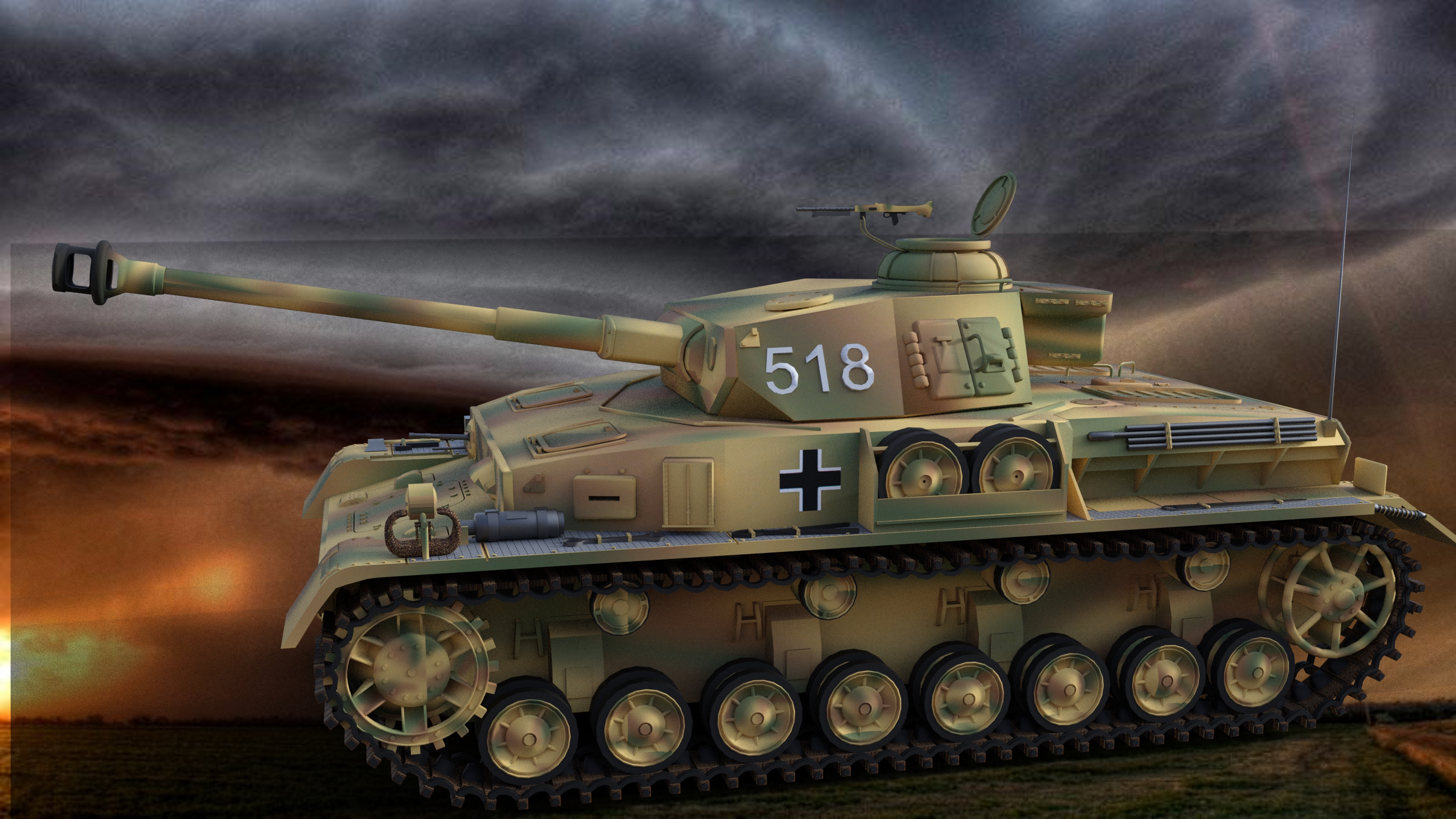 Panzer Obj Render