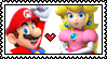 {Stamp}- Mario x Peach