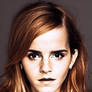 Muy caliente, Emma Watson! This closeup portrait o