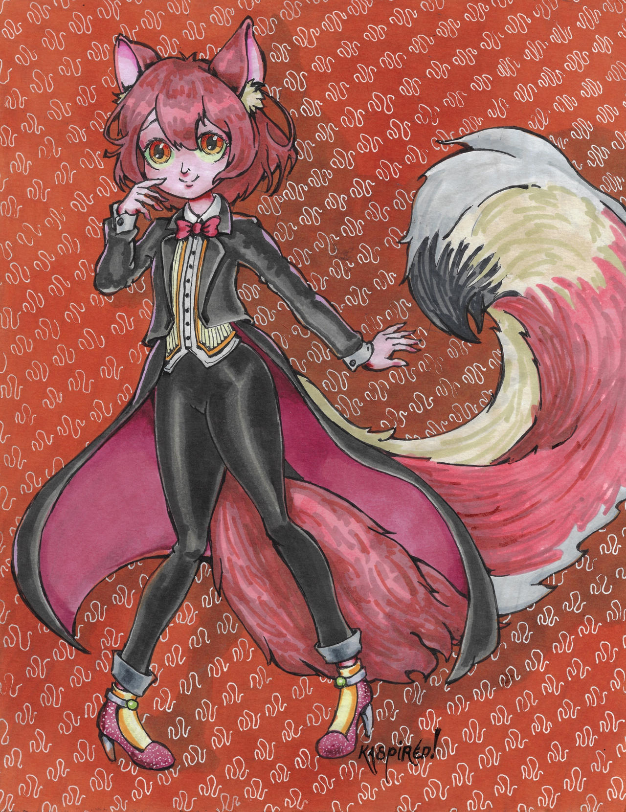Deviantart Foxa Foxy Lady 2 by kaspired on DeviantArt