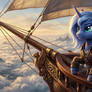 The Lunar Captain of the Starry Skies