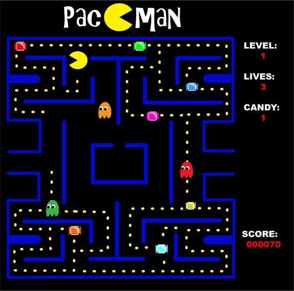 Candy Raver Pac Man Pacman Loves Candy by Kenzie493 on DeviantArt