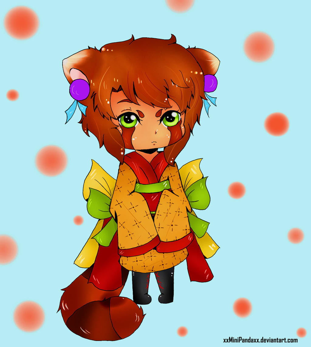 red panda girl by xxMiniPandaxx on DeviantArt
