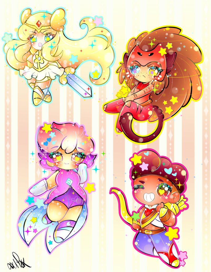 Chibi Ra She-Ra Chibis by xxMiniPandaxx on DeviantArt
