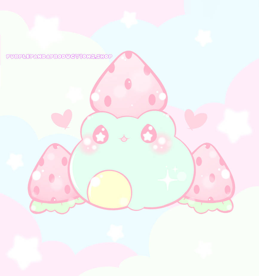 Strawberry Frog by xxMiniPandaxx on DeviantArt
