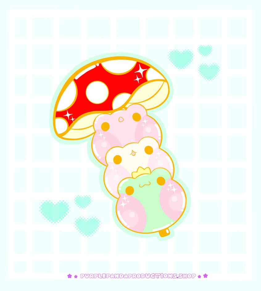 Frog Dango Froggy Dango Stick by xxMiniPandaxx on DeviantArt