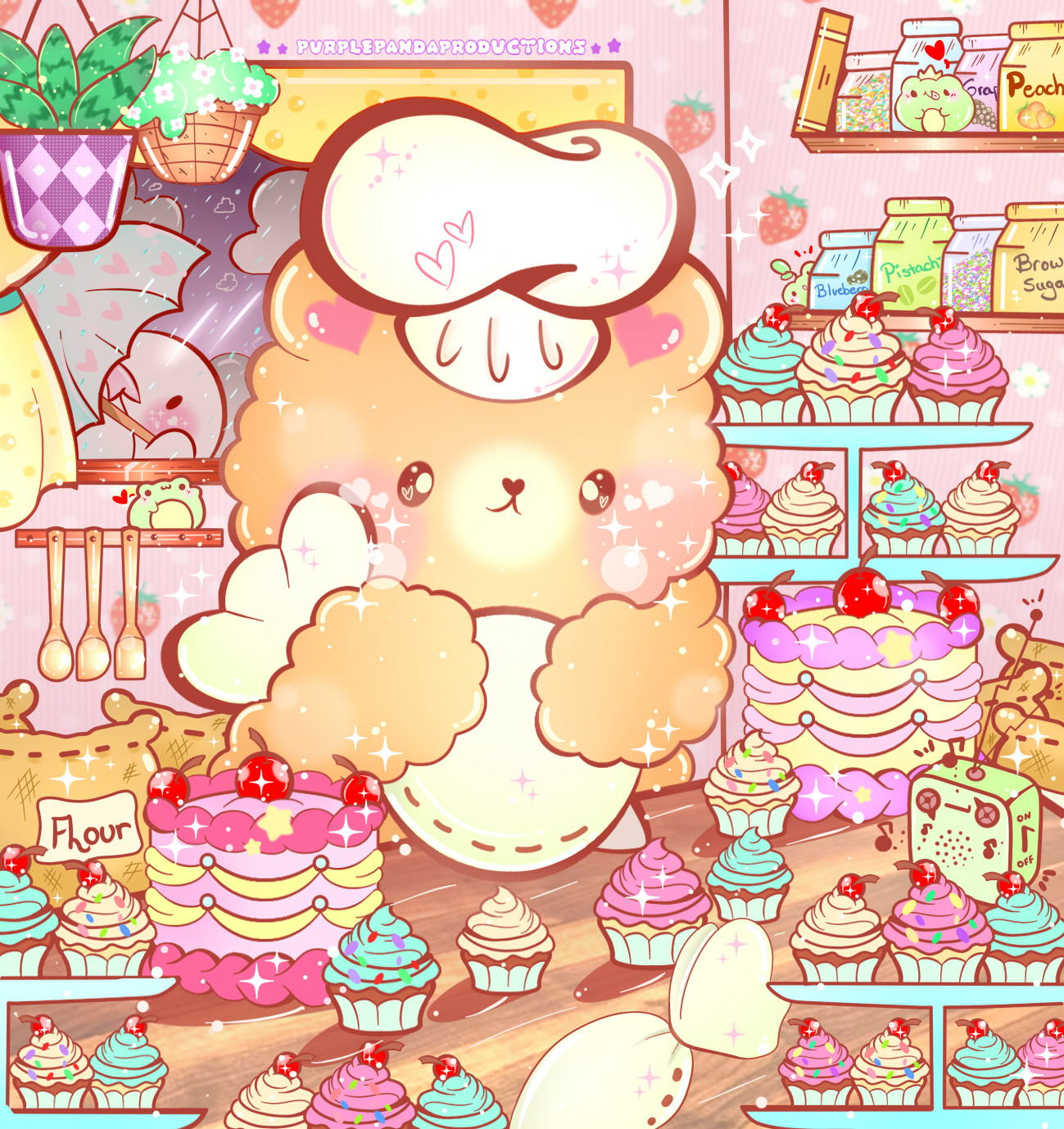 Frosting Cakes