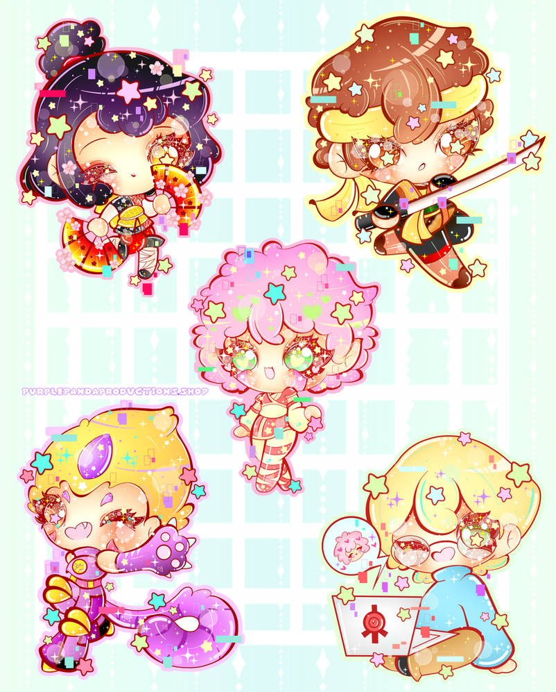 Chibi Coding Code Lyoko Chibi Set by xxMiniPandaxx on DeviantArt