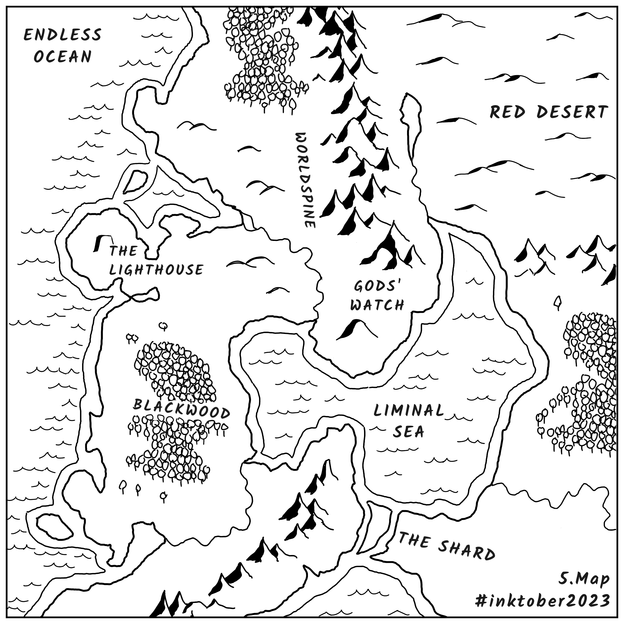 Map by InfraredAngelArt on DeviantArt