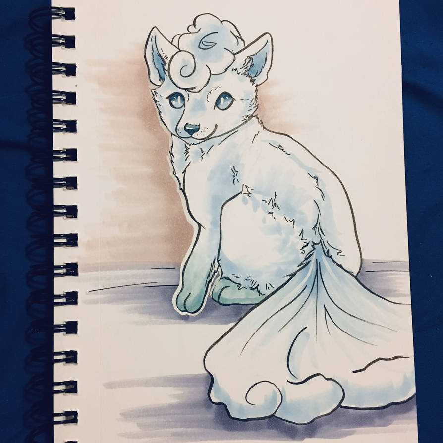 Alolan Vulpix by RsyaNull on DeviantArt