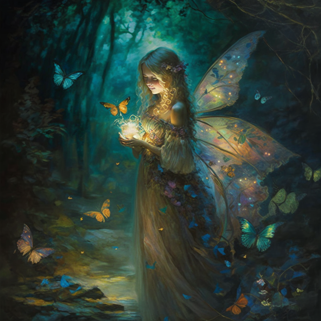 Forest Butterfly Fairy by roboprompter on DeviantArt