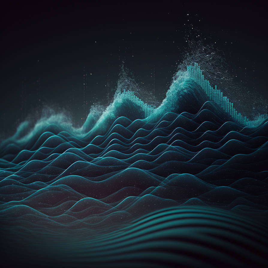 Data Waves by roboprompter on DeviantArt