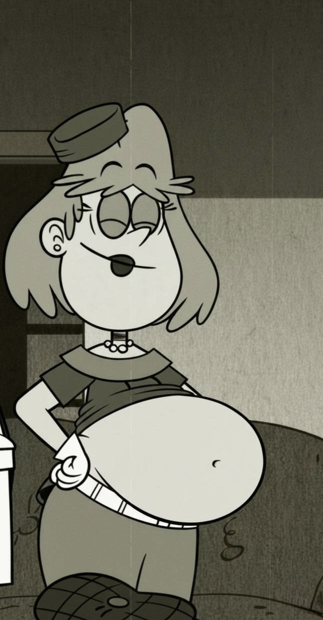 Loud Raspberry Belly Rita Loud belly 37 by ziprr on DeviantArt