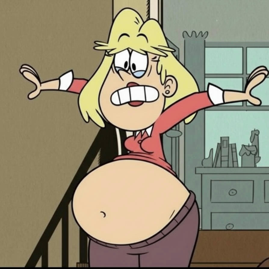Loud Raspberry Belly Rita Loud belly 49 by ziprr on DeviantArt