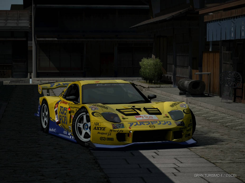 Mazda RX7 Race Car by dynamixi-BASS on DeviantArt