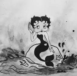 Betty Boop Mermaid