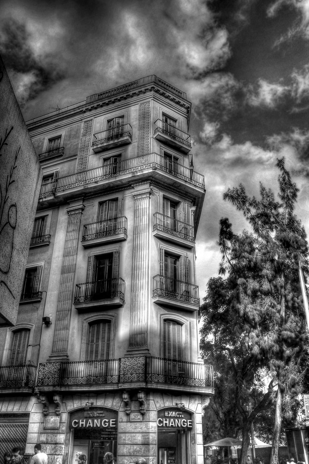 Barcelona house HDR