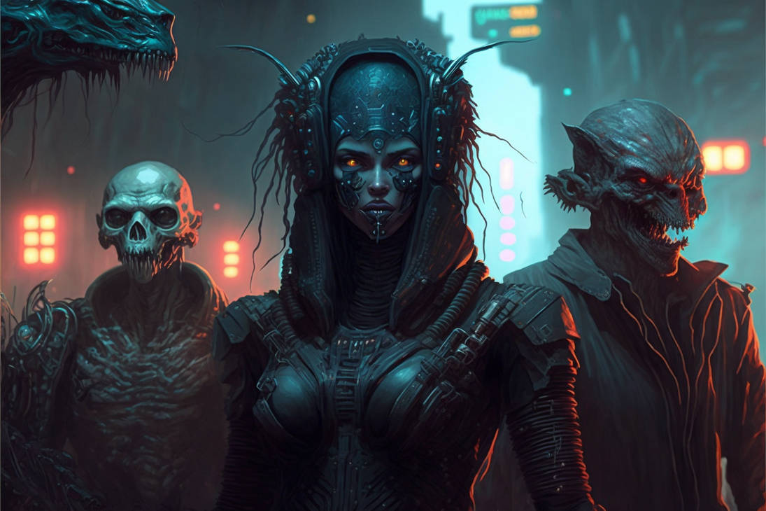 Aliens-vampires 2 by sasha4sasha on DeviantArt