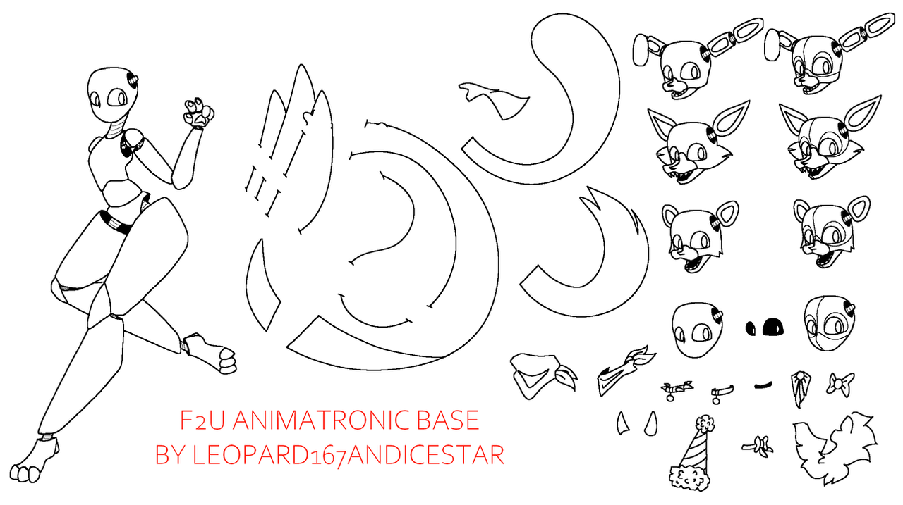 F2U Animatronic Reference Base by leopard167andicestar on DeviantArt