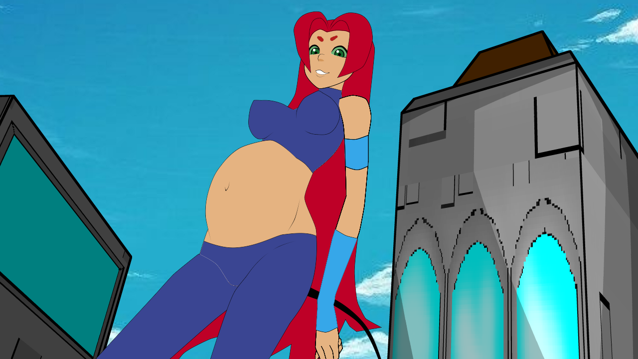 Starfire Over Inflation giant starfire inflation by 1980ikki on DeviantArt