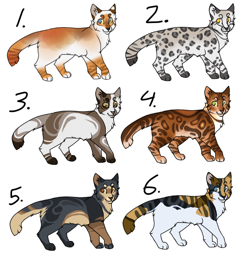 Cat Adoptables (CLOSED)