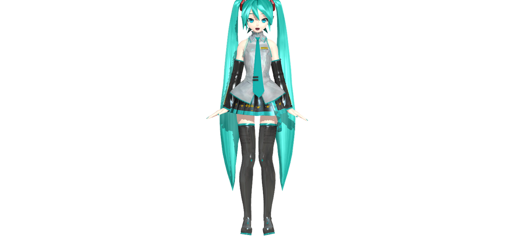 My Favorite Pda Model by Mikudaven on DeviantArt