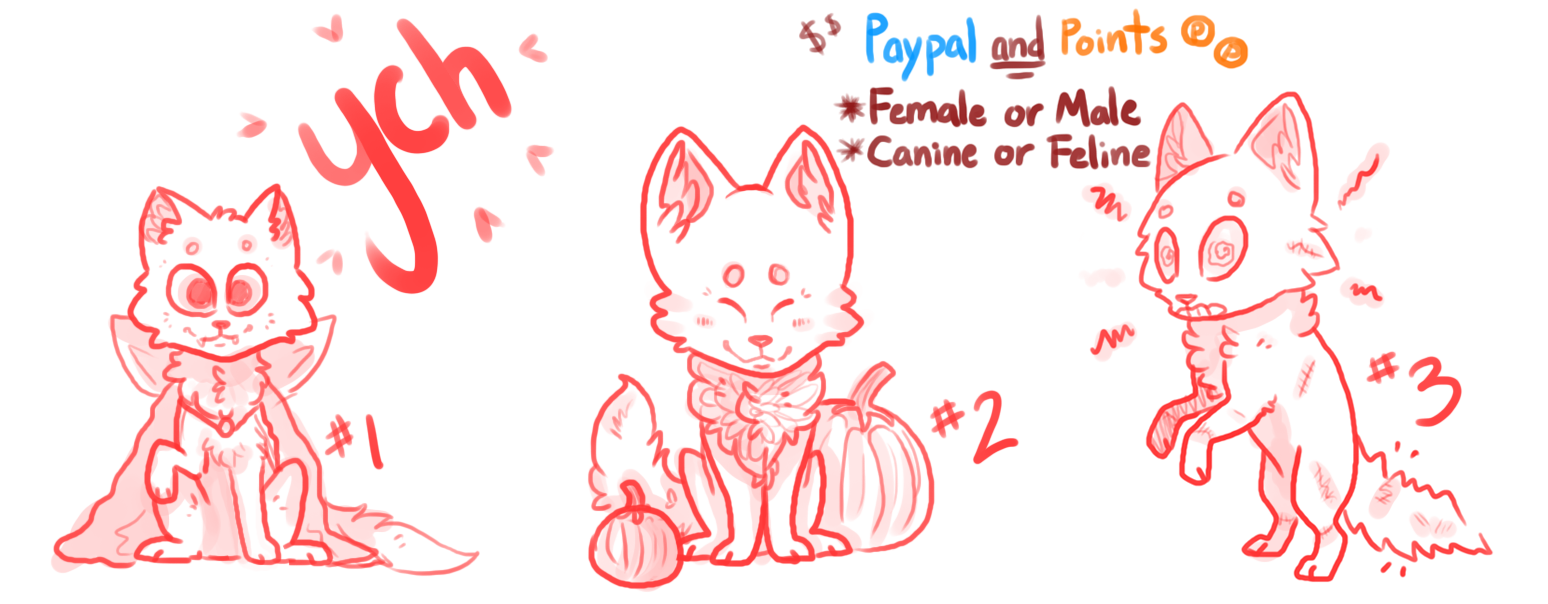 Halloween YCH 2 [CLOSED]