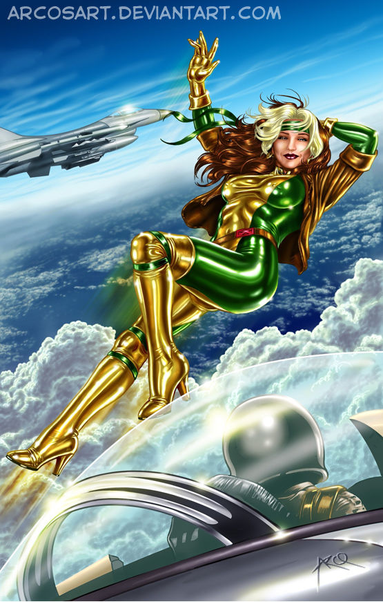 Rogue - Jim Lee Outfit by ArcosArt
