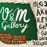 V and M GALLERY STICKER