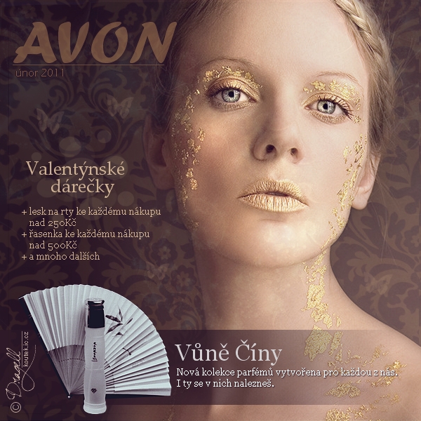 Magazine cover: Avon